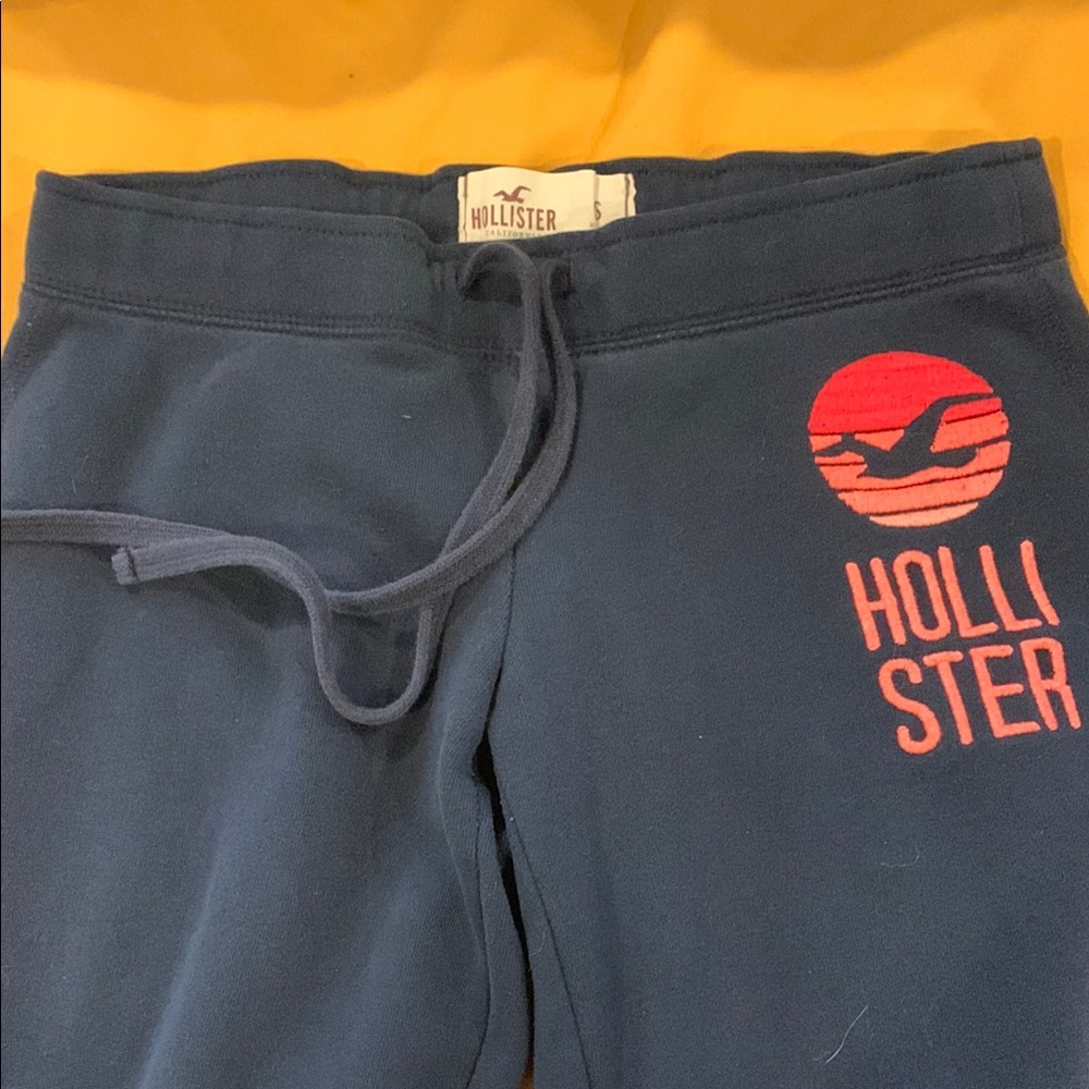 Hollister Navy Sweatpants